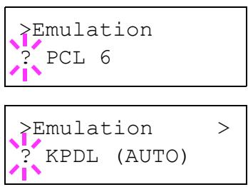 KYOCERA FS-1350DN - Emulation (Définition de l'émulation) - 6