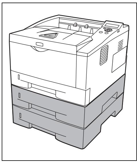 KYOCERA FS-1370DN - Chargeur de papier (PF-100) - 1
