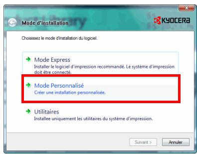 KYOCERA FS-1370DN - Mode personnelisé - 1