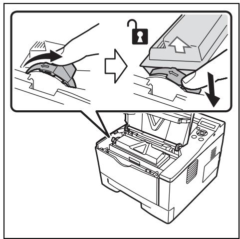 KYOCERA FS-1370DN - Remplacement de la cartouche de toner - 4