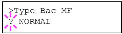 KYOCERA FS-1370DN - Type Bac MF (Définition du type de papier du bac MF) - 2