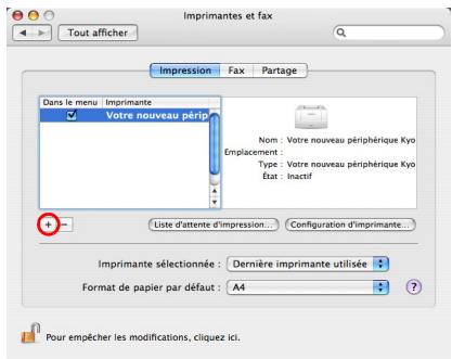 KYOCERA FS-1370DN - Installation sur un ordinateur Macintosh - 6