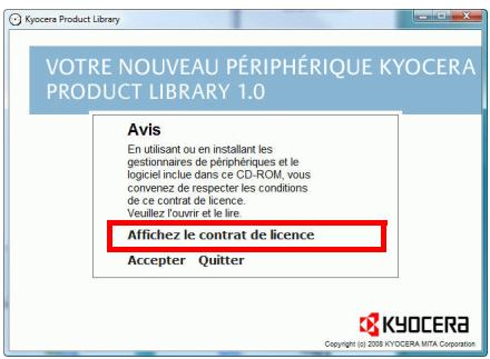 KYOCERA FS-1370DN - Installation du logiciel sous Windows - 4