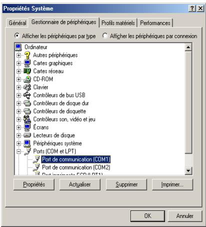 KYOCERA FS-2000D - Sous Windows XP, effectuez les réglages ci-après : - 3