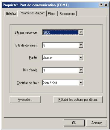 KYOCERA FS-2000D - Sous Windows XP, effectuez les réglages ci-après : - 4