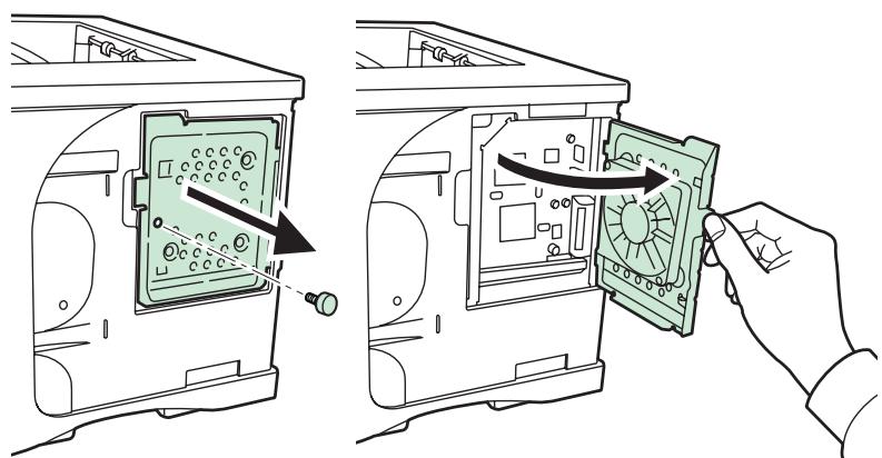 KYOCERA FS-2000D - Installation du module de mémoire - 2