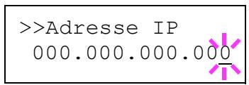 KYOCERA FS-2000D - Résolution d'une adresse IP - 3