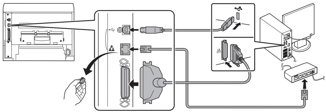 KYOCERA FS-2020D - Branchements - 1