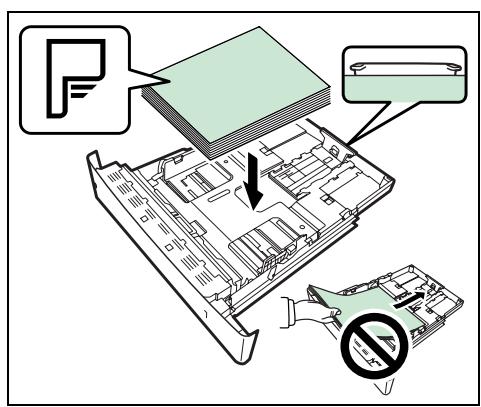 KYOCERA FS-2020D - Chargement de papier dans le bac - 10