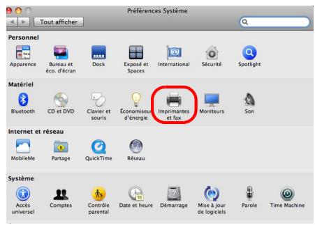 KYOCERA FS-2020D - Installation du pilote de l'imprimante sur un ordinateur équipé de Mac OS - 4