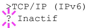 KYOCERA FS-2020D - TCP/IP (IPv6) (paramètres IPv6) - 1
