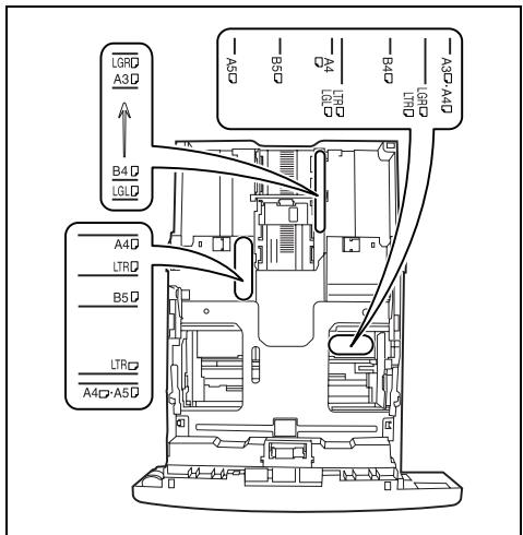KYOCERA FS-2020D - Chargement de papier dans le bac - 3