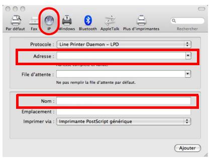 KYOCERA FS-2020D - Installation du pilote de l'imprimante sur un ordinateur équipé de Mac OS - 6