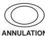 KYOCERA FS-3820N - Touche annulation - 1