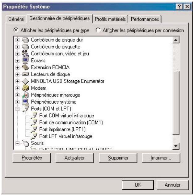 KYOCERA FS-3820N - Connexion de l'imprimante à l'ordinateur - 1