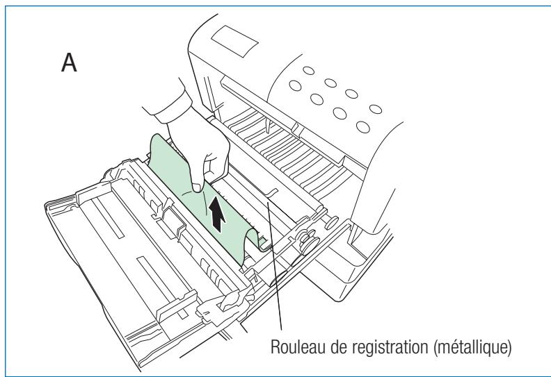 KYOCERA FS-3820N - Bourrage dans un bac papier ou à l'intérieur de l'imprimante - 3