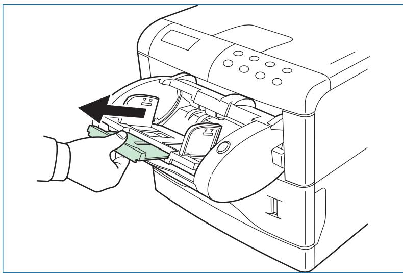 KYOCERA FS-3820N - Mise en place des enveloppes dans le chargeur - 2