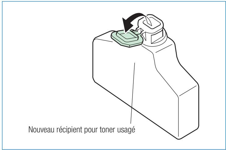 KYOCERA FS-3820N - Remplacement du récipient pour toner usage - 5