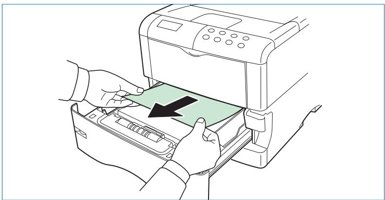 KYOCERA FS-3820N - Bourrage dans un bac papier ou à l'intérieur de l'imprimante - 1