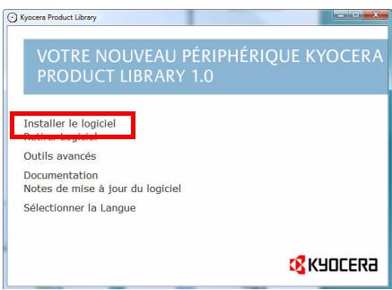 KYOCERA FS-4020DN - Installation du pilote de l'imprimante sur un ordinateur equipped de windows - 6