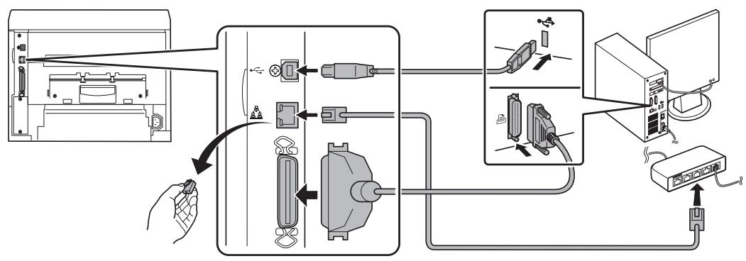 KYOCERA FS-6970DN - Branchements - 1