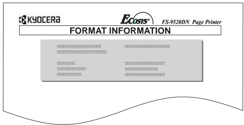 KYOCERA FS-9520DN - Formatage d'une carte mémoire - 1
