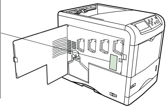 KYOCERA FS-C5020N - Étiquettes de précaution - 4