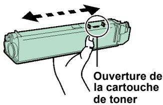 KYOCERA FS-C5020N - Installation de la cartouche de toner et du bac de récupération de toner - 3