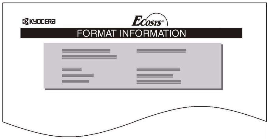 KYOCERA FS-C5025N - Formatage d'une carte mémoire - 1