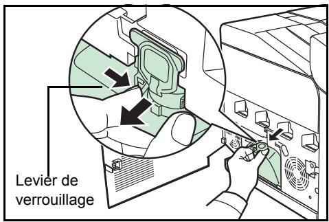 KYOCERA FS-C5100DN - Remplacement du bac de réception de toner - 2