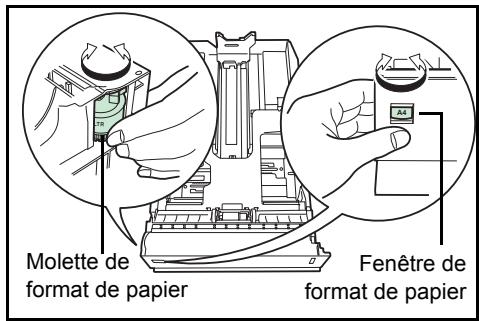 KYOCERA FS-C5100DN - Chargement de papier dans le bac - 4