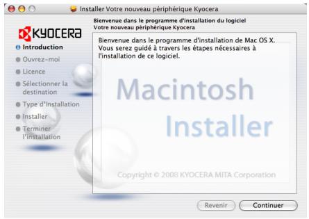 KYOCERA FS-C5200DN - Installation sur un ordinateur macintosh - 3