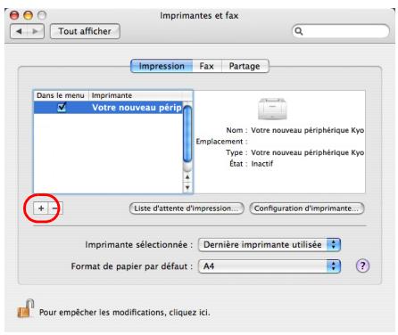 KYOCERA FS-C5200DN - Installation sur un ordinateur macintosh - 6