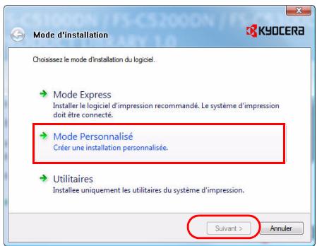 KYOCERA FS-C5300DN - Mode personnalisé - 1