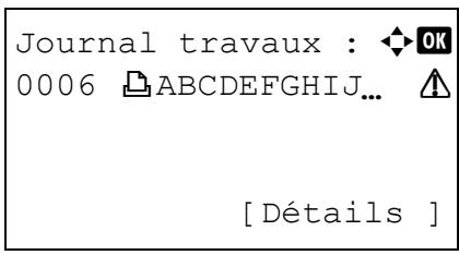 KYOCERA FS-C5400DN - Journal de travaux - 1