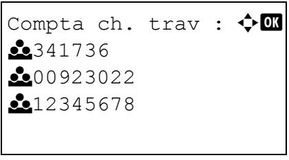 KYOCERA FS-C5400DN - Réinitialisation compteur compta ch. trav (totaux réinitialisés par compte) - 1
