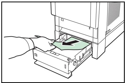 KYOCERA FS-C5400DN - Bourrage papier dans le bac 2 (jusqu'à 5) - 1