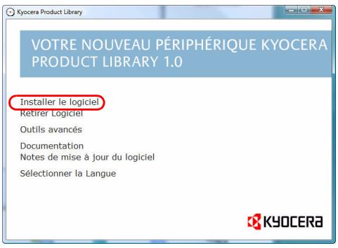 KYOCERA FS-C5400DN - Installation du logiciel sous windows. - 5