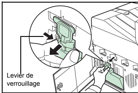 KYOCERA FS-C5400DN - Remplacement du bac de réception de toner - 2