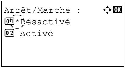 KYOCERA FS-C5400DN - Arrêt/marche (paramètres de fonctionnement de SSL) - 1