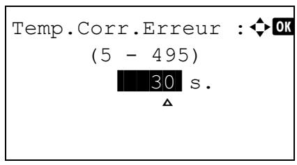 KYOCERA FS-C5400DN - Paramètres du temporisateur - 2