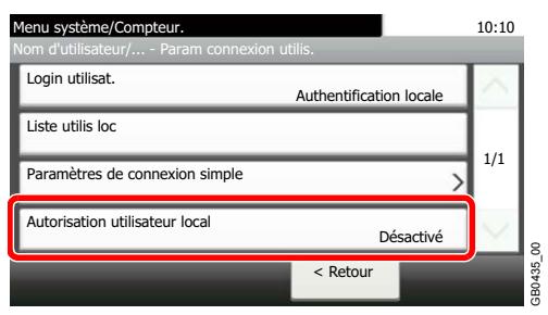 KYOCERA FS-C8020MFP - Afficher l'écran. - 1