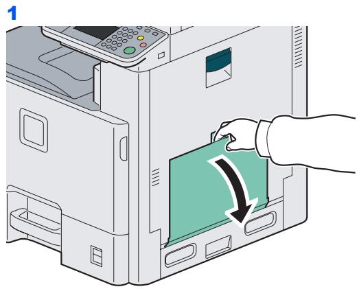 KYOCERA FS-C8020MFP - Régler le format du bac MF. - 1