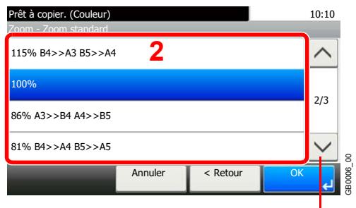 KYOCERA FS-C8020MFP - Sélectionner la fonction. - 4