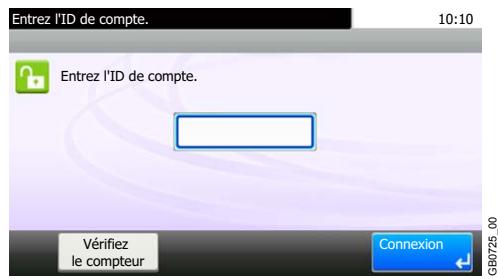 KYOCERA FS-C8020MFP - Ajouter un compte. - 2