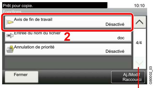 KYOCERA FS-C8020MFP - Afficher l'écran. - 3