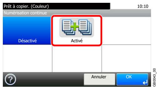 KYOCERA FS-C8020MFP - Sélectionner la fonction. - 1