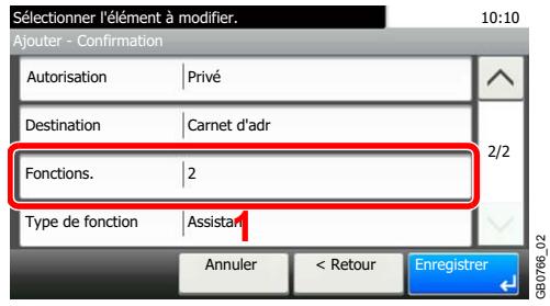 KYOCERA FS-C8020MFP - Vérifier les paramètres. - 13