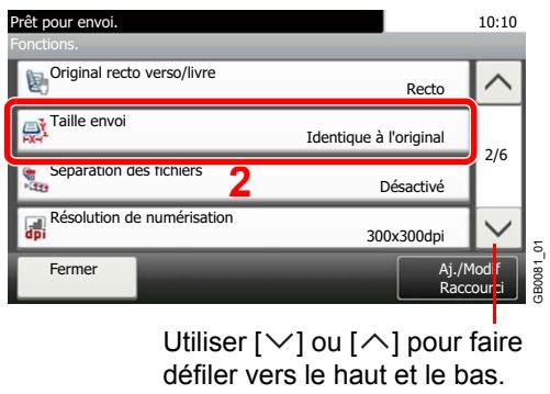 KYOCERA FS-C8020MFP - Afficher l'écran. - 2