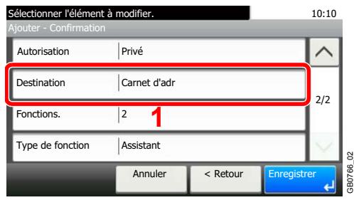 KYOCERA FS-C8020MFP - Vérifier les paramètres. - 10